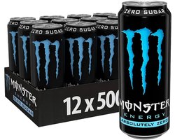 Monster Absolute Zero - 12x 500 ml