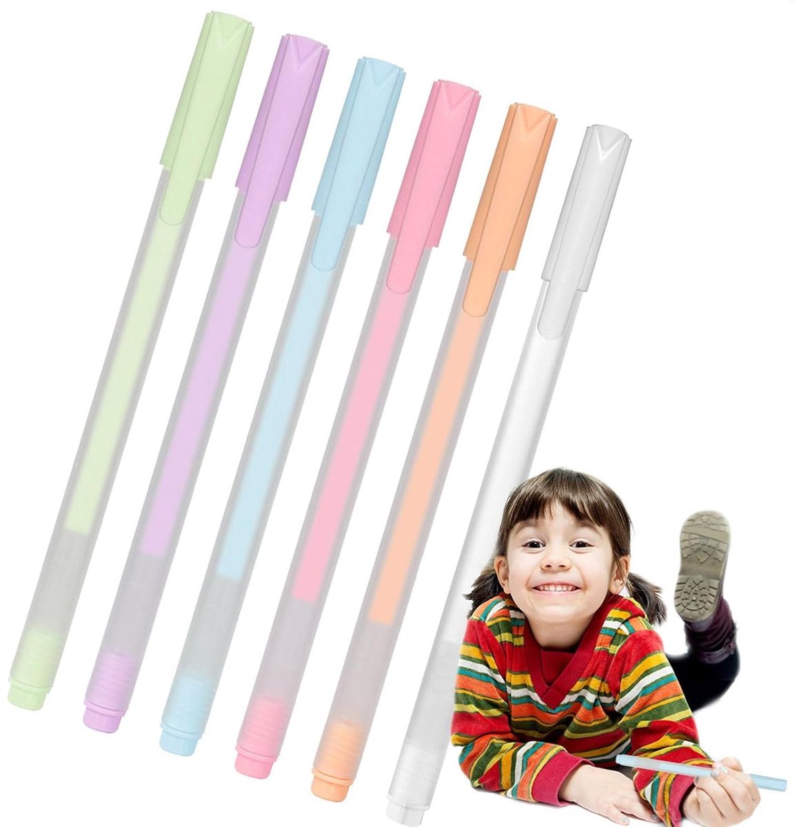 Zelfklevende stiften - Lijmrollers - Kaarten maken - Sneldrogend - 6 stuks - Multicolor