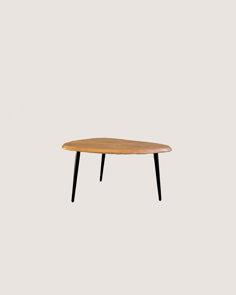 Salontafel 80 cm Mangohout – Organisch – Elegant Chic