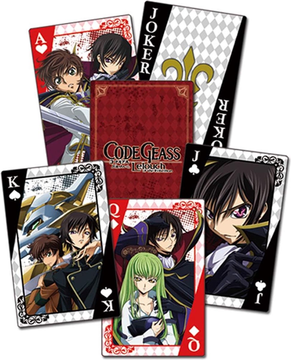 Code Geass: Lelouch of The Rebellion Group Playing Cards