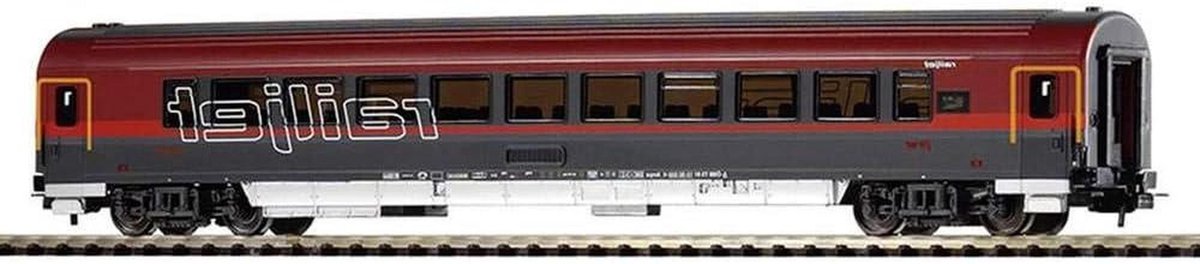Sneltrekwagen Rijtuig - Model Trein - Modelbouw Collectie - Hoge Detailgetrouwheid - Schaalmodel - Gekleurd