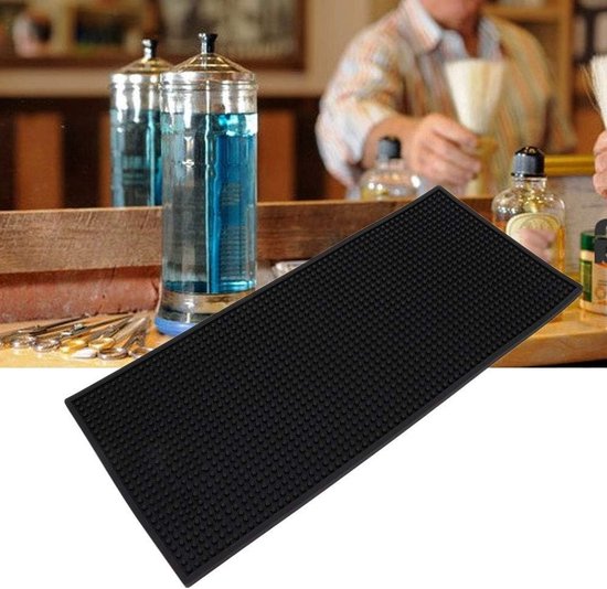 Hittebestendige Mat voor Kappers, Gemakkelijk Schoon te Maken, Antislip PVC, Isolatie voor Haarbehandelingen en Knipbeurten — afbeelding 2