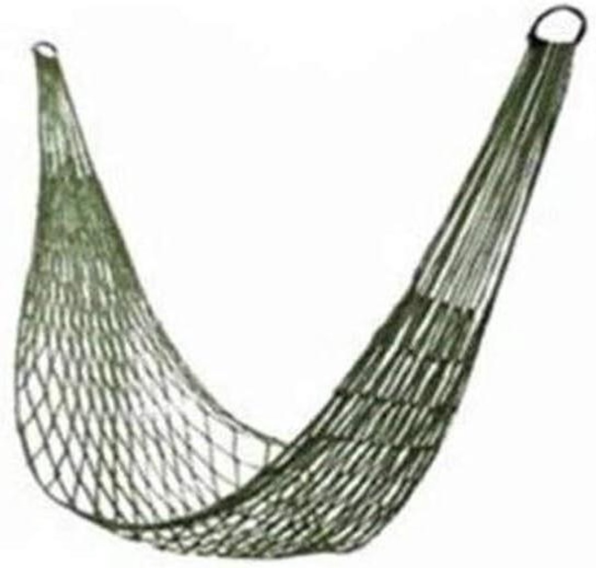 Kampeerhangmat - Buiten relaxen - Ontspannen in natuur - Lichtgewicht en draagbaar - 200x80 cm - Groen