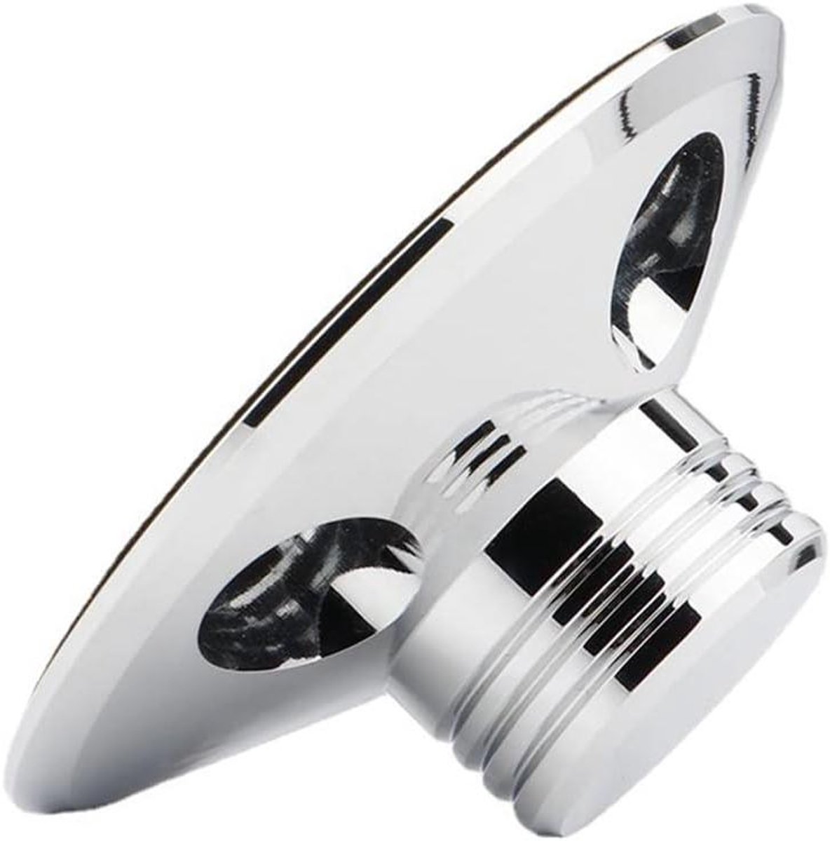 Platen Stabilisator - Draaitafel Accessoire - Muziek Luisteren - Trillingsdempend - 8 cm Diameter - Zilver