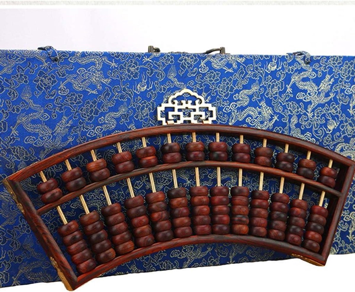 Telraam - Rekenhulp Hout - Wiskunde Leren - Traditioneel Ontwerp - 48x35x19 cm - Bruin
