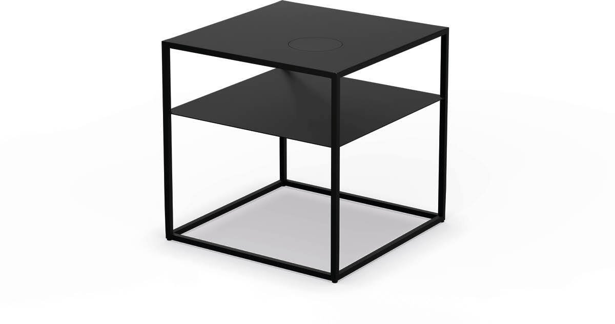höfats FIRE FRAME Lounge-Tisch - zwart bijzettafel