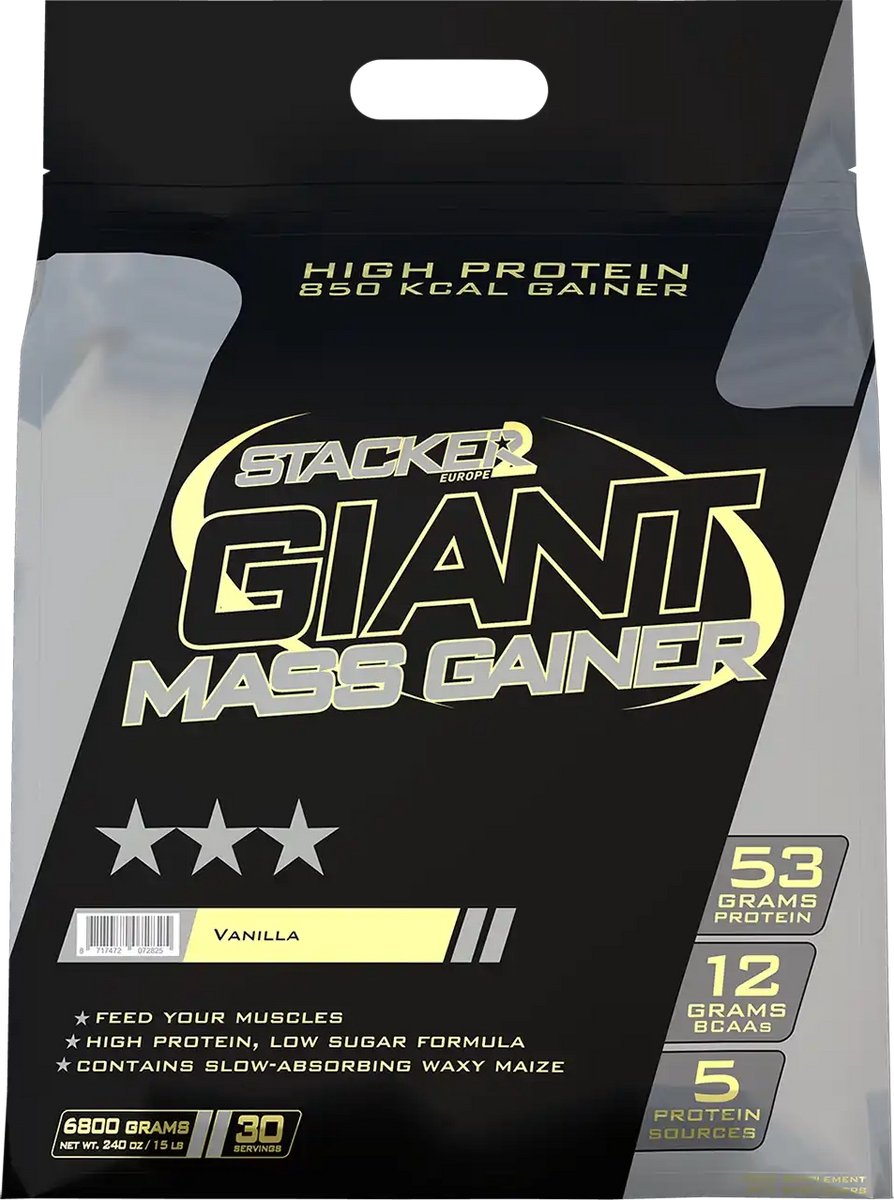 Stacker 2 Giant Mass Gainer - 6.8 kg - Vanille