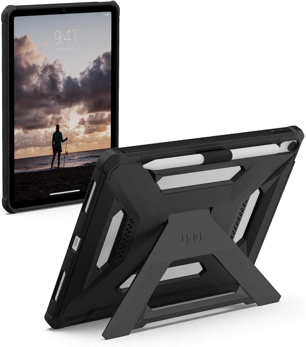 UAG Scout Bookcase voor de Apple iPad Air 11 inch (2026) M4 / (2025) M3 / (2024) M2 - Black