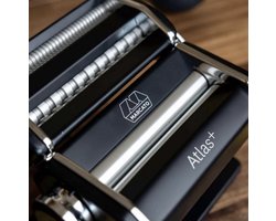 Marcato Atlas+ Pastamachine - Zwart - incl. accessoires voor lasagne, fettuccine, spaghetti & taglioni