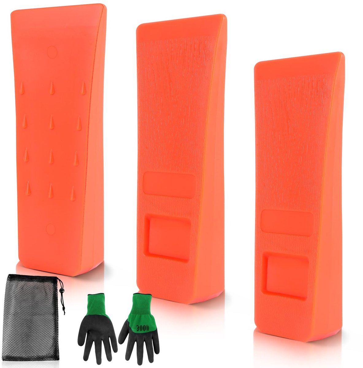 Duurzame en Herbruikbare Houtsnijwiggen van 15 cm, Set van 3, Ideaal voor Boomverzorging en Tuinwerkzaamheden