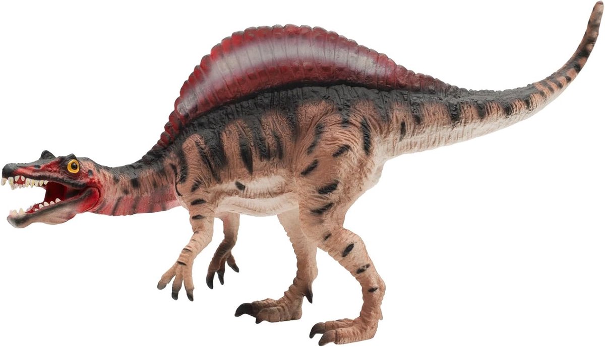Bullyland 61479 – Speelfiguur Spinosaurus Museum Lijn – ca. 25,5cm – levensecht en detailrijk vormgegeven – ideaal als educatief speelfiguur, decoratie of klein cadeautje voor kinderen vanaf 3 jaar