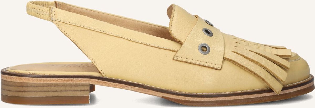 Shabbies Fes Hakken Dames - Geel - Maat 43