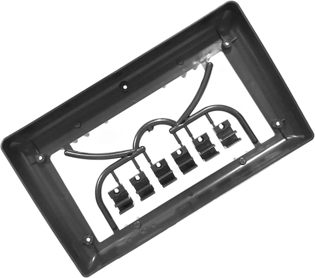 Radio Paneel - Montage Frame - Auto Upgraden - Universeel Dubbel Din - 7-9 Inch - Zwart