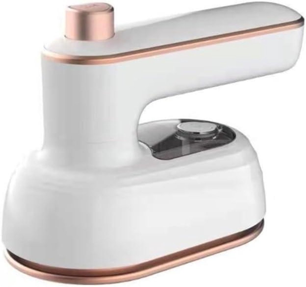 Kledingstomer Reisstrijkijzer - Mini Stoomstrijkijzer Handheld - Kreukvrije Kleding - Dubbele Stoomgenerator - 50 ml Tank - Wit