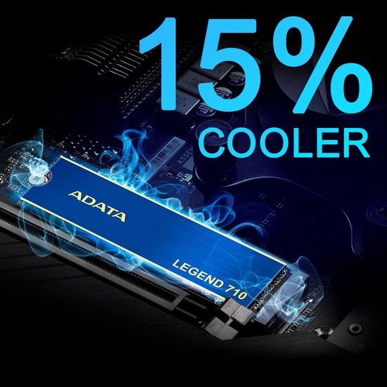 Interne SSD - Opslag M.2 - Snelle Data Transfer - PCIe Gen4x4 - 1TB - Zwart — afbeelding 4