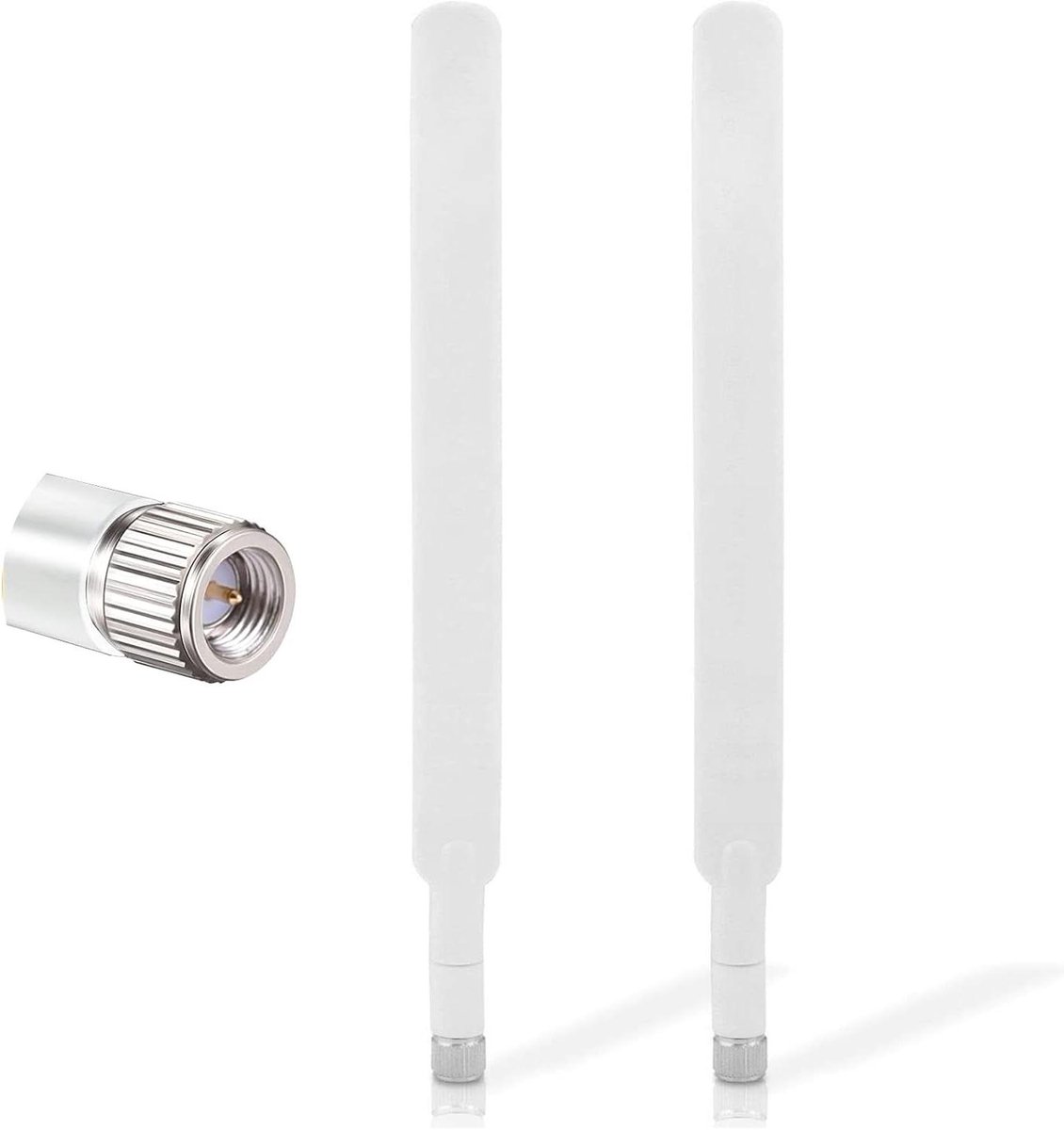 4G LTE Antenne - Signaalversterker Modem - Verbeter Signaal Snelheid - Omnidirectioneel 10dBi - 19 cm - Wit