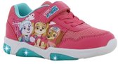 Paw Patrol - Schoenen voor meisjes met lichtjes - Everest, Skye en Liberty Sneakers voor kinderen met klittenband - Lichtgevende kindersneaker - Maat 29 - Roze