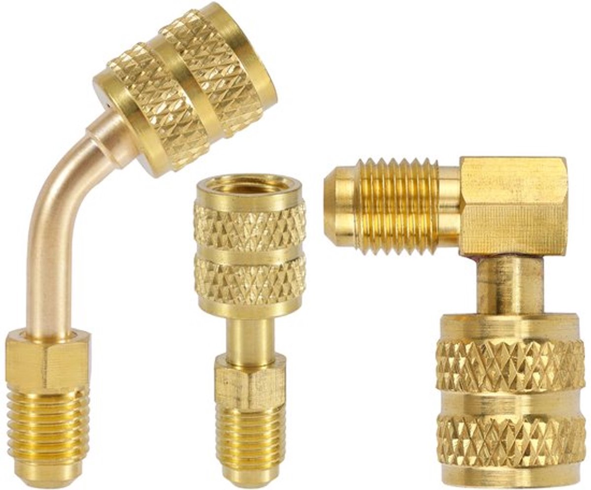 Candala R410A Adapter Set - Mini Split System Aansluitingen - Recht, 45° en 90° Hoek