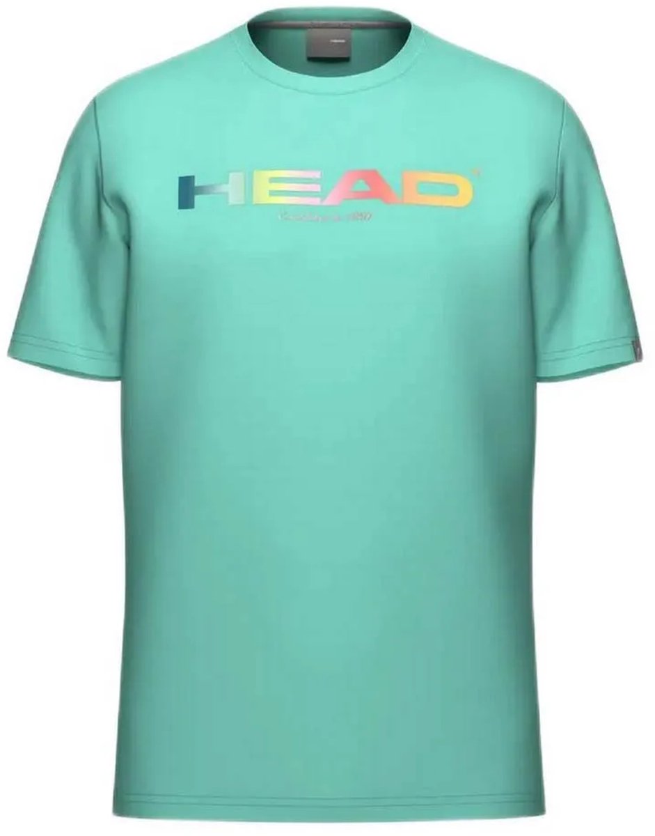 Head Racket Rainbow T-shirt Met Korte Mouwen Groen XL Man