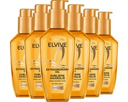 L'Oréal Paris Elvive Extraordinary Oil Haarolie - voor alle haartypes - Geeft een gezonde glans - 6 x 100ml