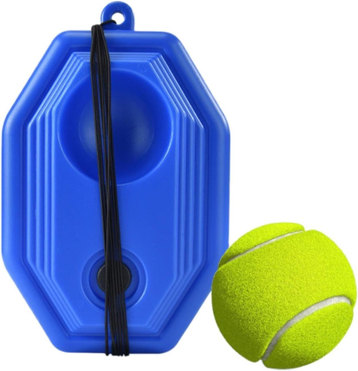 Tennistrainer met bal - Slagtraining Reactietrainer - Solo tennissen - Stabiele slagbasis - 225 x 148 cm - Niet gespecificeerd