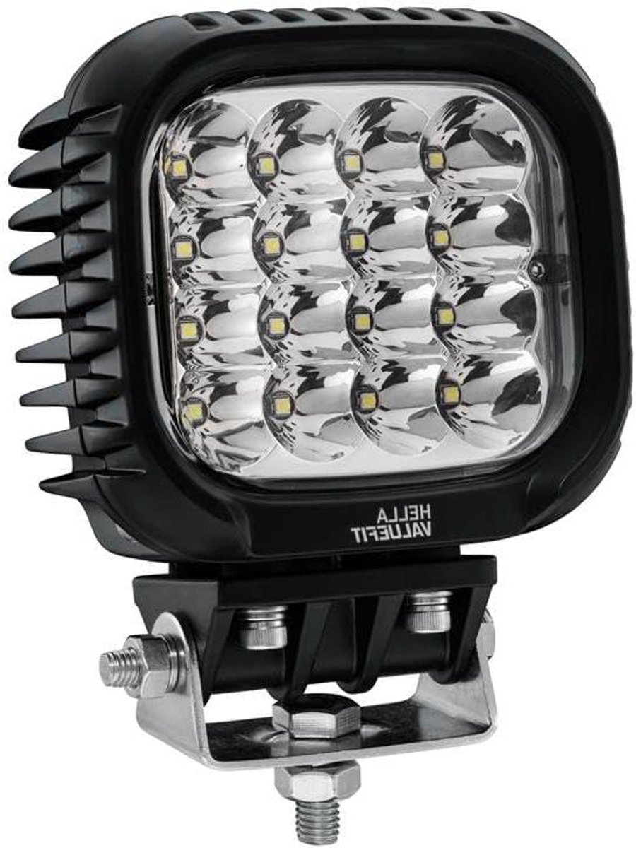 LED Werklamp - Brede Verlichting - Werkplaats Verlichten - Glasheldere Lens - 5000 Lumen - Zwart
