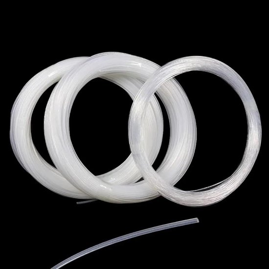 Vislijn Nylon - Visdraad Transparant - Karpervisserij Zee - Extra Dik - 40-60 meter - Transparant — afbeelding 2