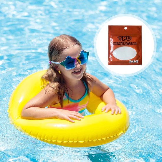 Reparatieset Opblaasbaar - Waterdichte Patches - Snelle Herstel - Zeer Rekbaar Materiaal - 7 x 7 cm van Merkloos — afbeelding 4