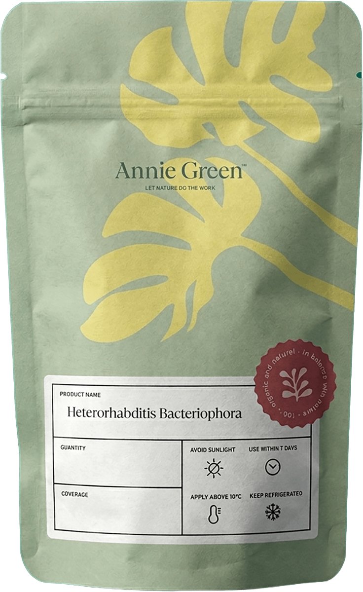 Aaltjes tegen Engerlingen - Effectieve bestrijding voor 100m2 - 50 miljoen nematoden - Annie's Aaltjes, de natuurlijke oplossing tegen engerlingen