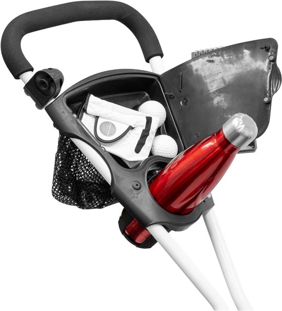 Golf Trolley - Golfkar - Golfen - Eenvoudig push-design - 25 zakken - Wit van GOLF — afbeelding 3