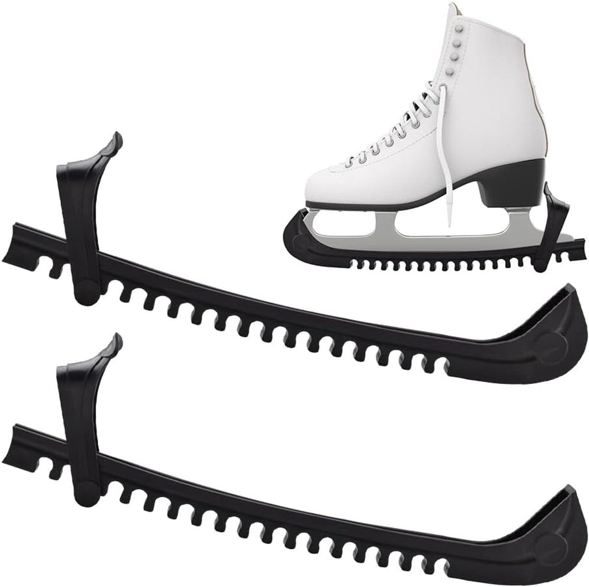 Schaatsbeschermers - Kufenschoner - Schaatsen Beschermen - Verstelbaar - 345 cm - Zwart