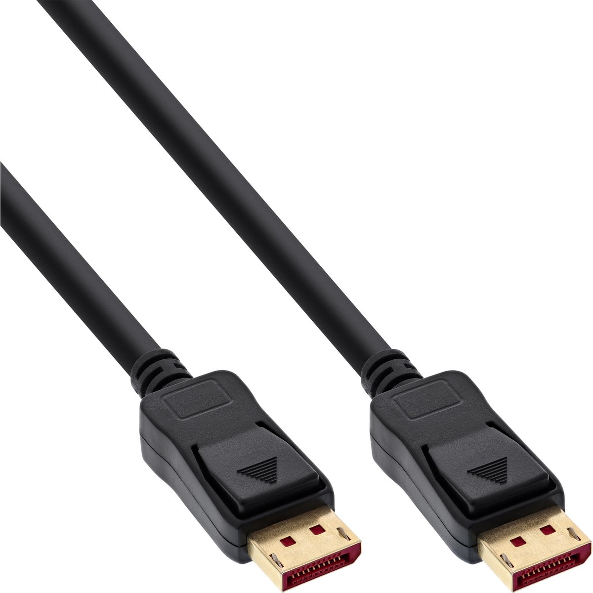 InLine® DisplayPort 1.4 kabel, zwart, vergulde contacten, 3m