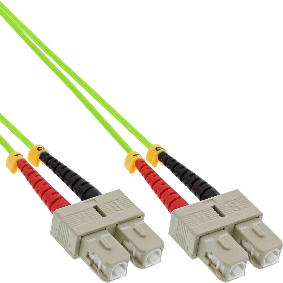 InLine 83503Q InfiniBand en Glasvezelkabel 3 m 2x SC Groen