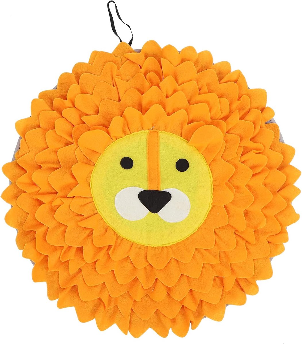 Snuffelmat Hond - Voer Puzzel - Mentale Stimulatie - Meerdere Lagen - 22 Inch - Grijs