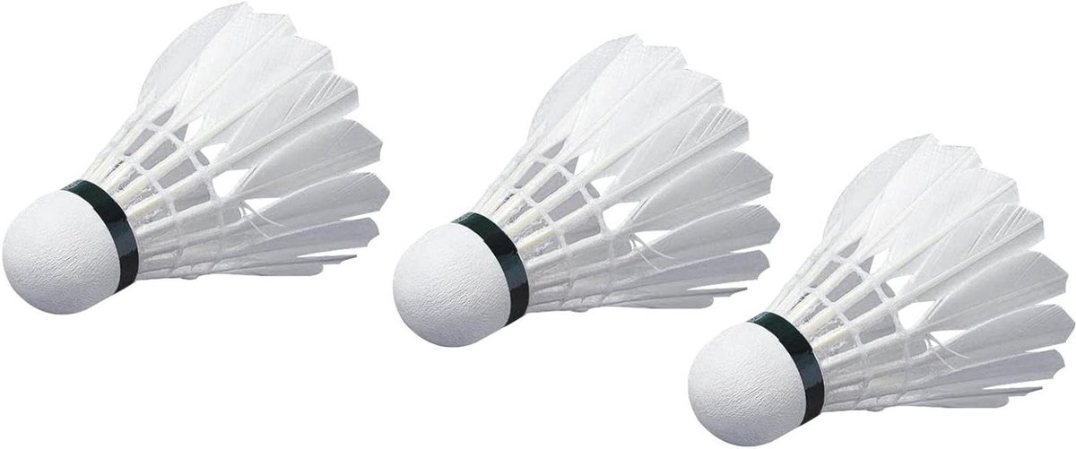 Badminton Shuttles - Veer Ballen - Sport Spelen - Verbeterde Stabiliteit - 3.54 inch - Meerkleurig