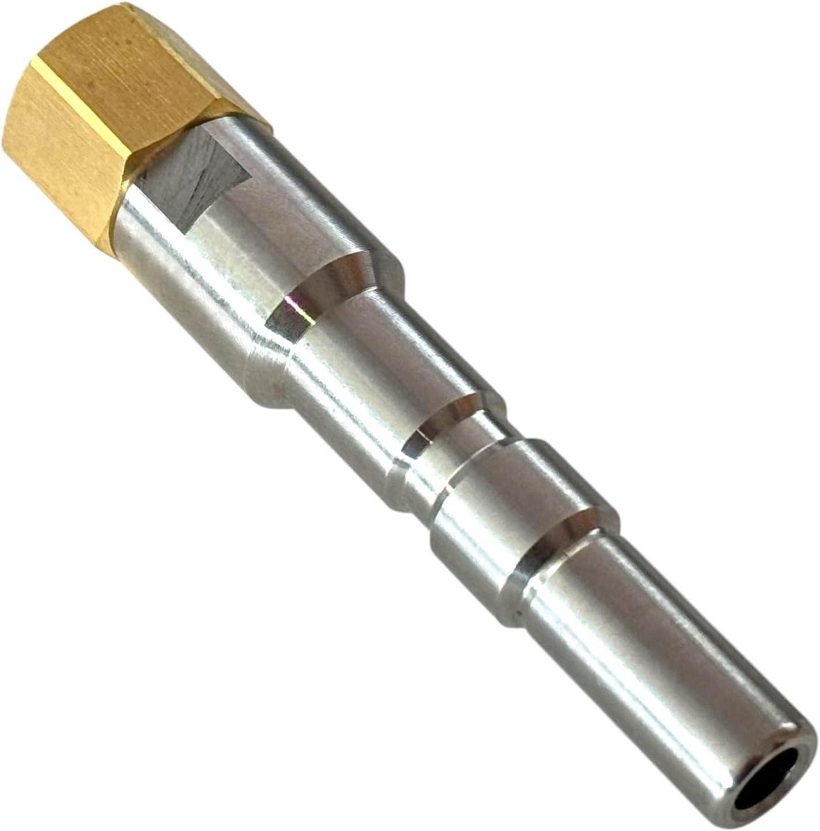 Adapter Kränzle D12 to KEW WAP Alto Nilfisk Neptune | 3/8 Inch IG Stainless Steel Brass | High Pressure Washer Adapter Accessories from M&M Smartek