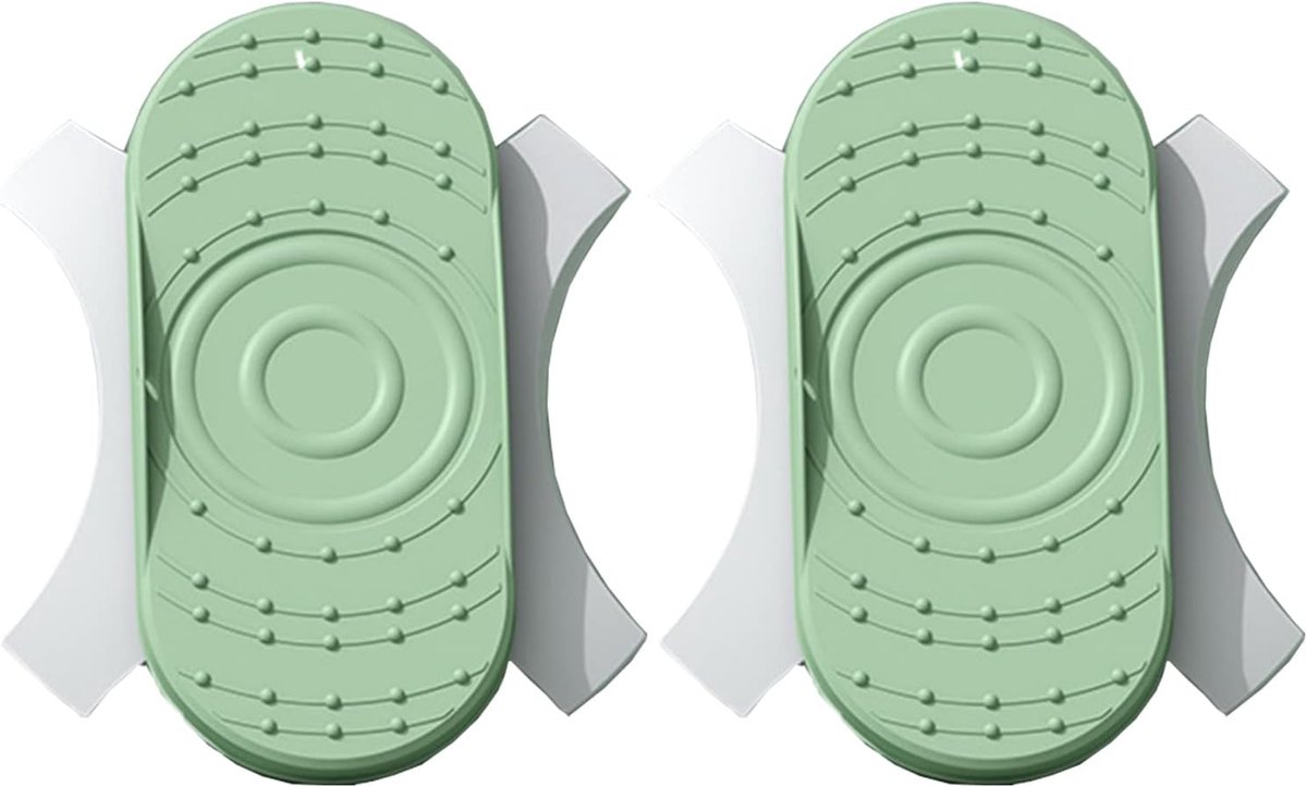 Twist Board - Taille Trainer - Lichaam Vormgeven - Dubbel Voet Ontwerp - 26cm x 19cm - Groen