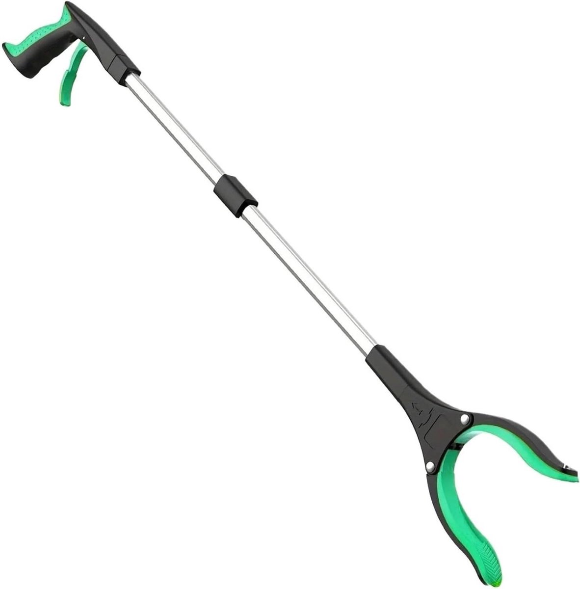 Afvalprikker - Grijpstok Reacher - Voorwerpen Oppakken - Opvouwbaar Ontwerp - 32 inch - Groen