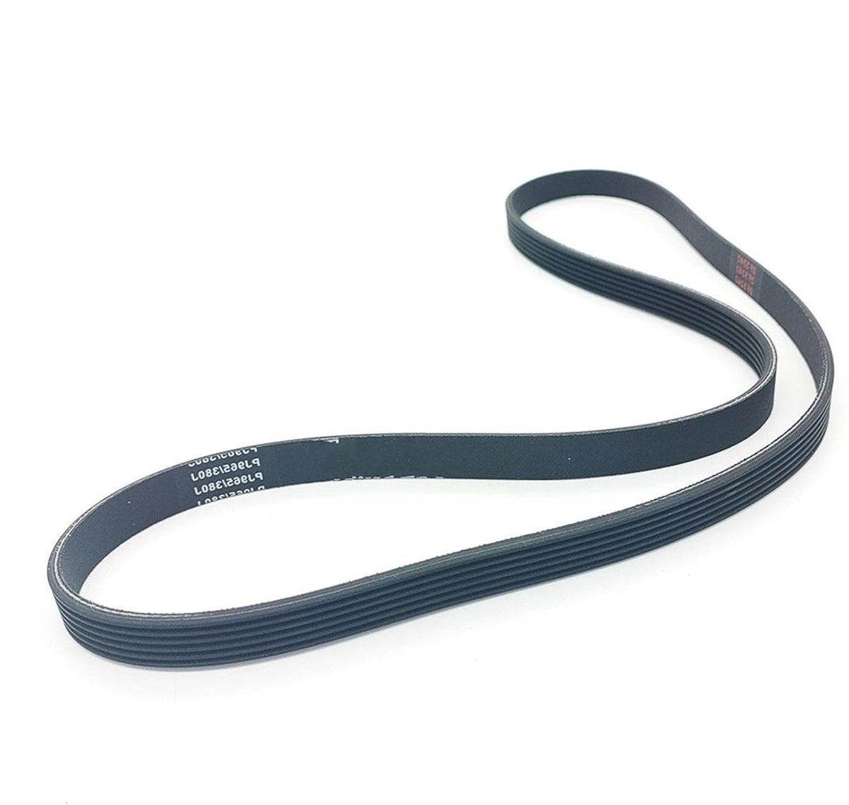 Loopband Aandrijfriem - Fitness Riem Rubber - Apparatuur Onderhoud - 6 Ribben Multi Groef - PJ965/380J - Zwart