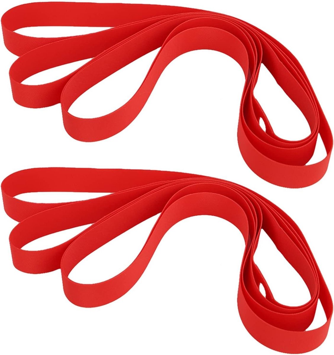 Fietspad Liner - Velgtape Bescherming - Banden Beschermen - Slijtvast Nylon - 2 stuks - Zwart