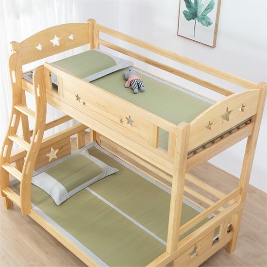 Zomer Slaapmat - Koelende Mat - Warm Weer Comfort - Dubbelzijdig Ontwerp - Tot 1.8 x 2 m - Natuurlijk — afbeelding 3
