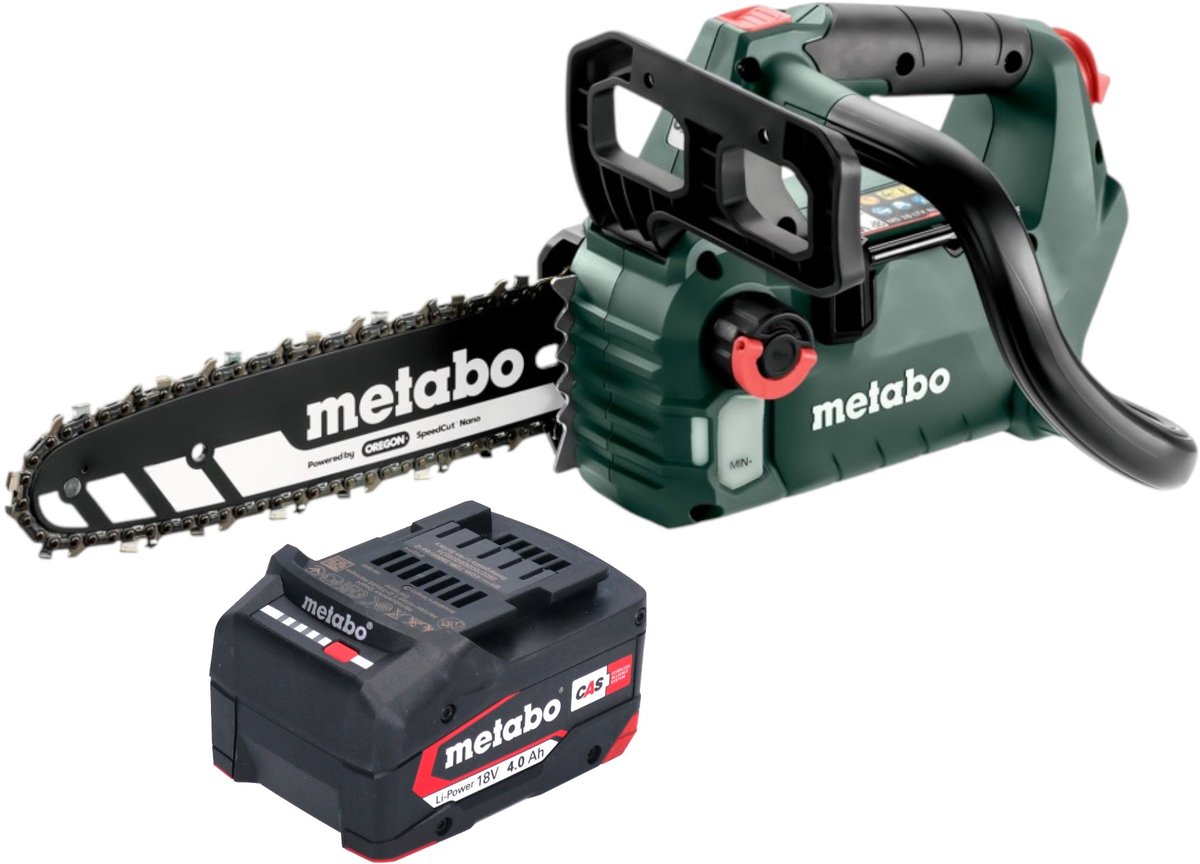 Metabo 601595850 Accu-kettingzaag MS 18 LTX BL 25 - zonder accu - zonder oplader
