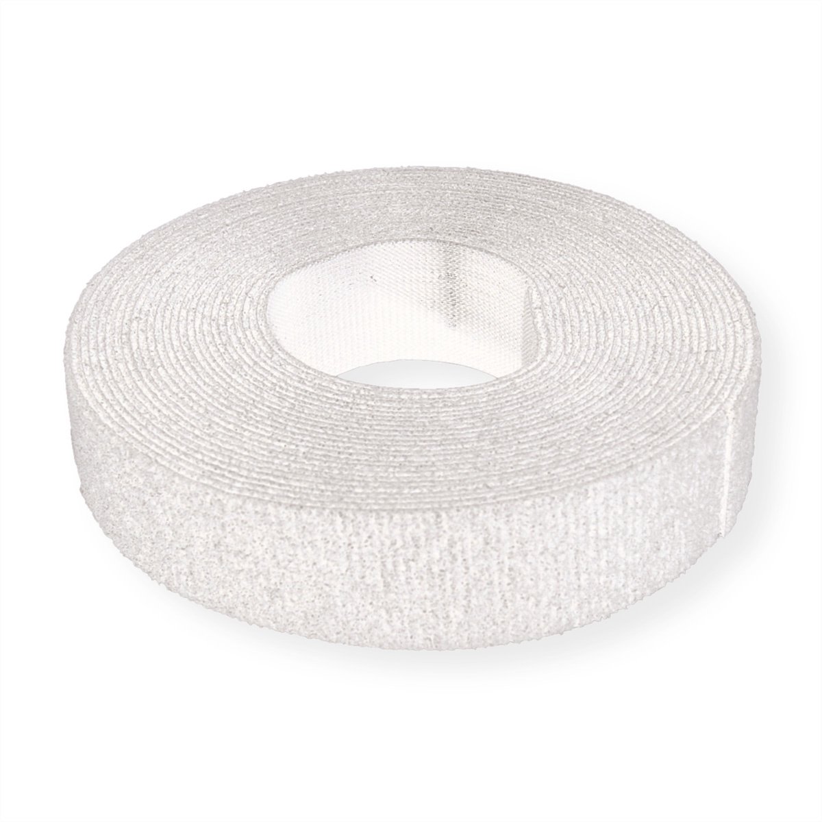 VELCRO® ONE-WRAP® klittenband ongeperforeerd op rol, 20mm, wit, 25 m