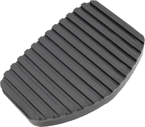 Pedaalhoezen Set - Remkoppelingspedaal Rubber - Auto Rijcomfort - Antislip Oppervlak - 2 Stuks - Zwart — afbeelding 2