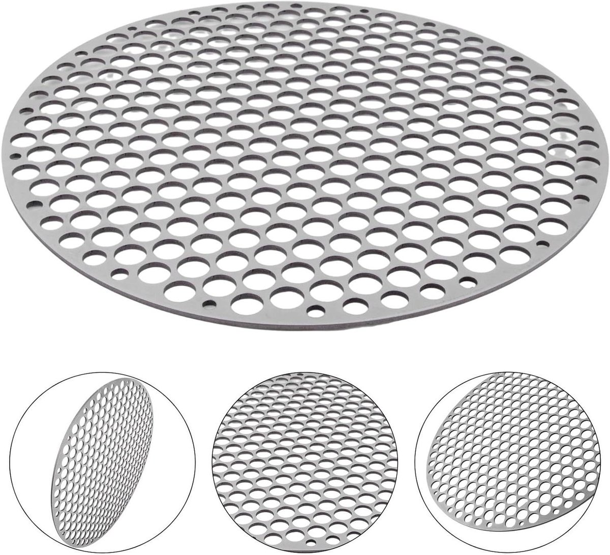 Barbecue Rooster - Grill Net - Buiten Koken - Gelijkmatige Warmte - 22cm - Zilver