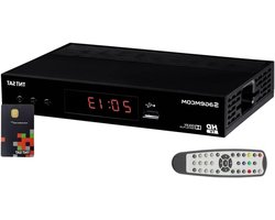 Satellietontvanger HD - TNT Ontvanger - Franse Zenders Kijken - Inclusief TNT Sat Kaart