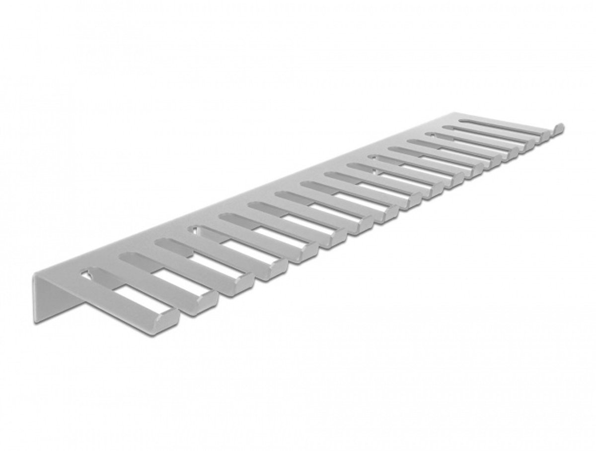 Kabelhouder 325 x 90 mm voor wandmontage grijs
