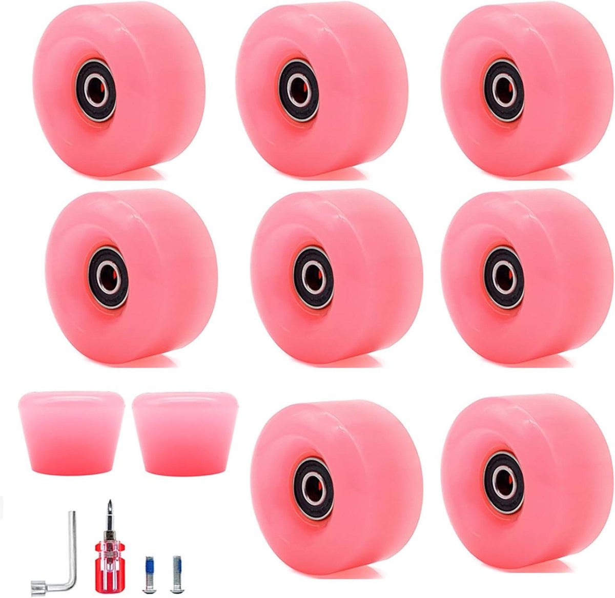 Reservewielen Rolschaatsen Skate Wielen Vrij Skaten PU Materiaal 82A 32mm x 58mm