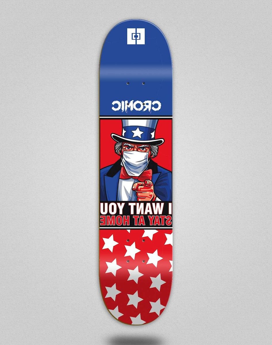 Skateboard Deck Board C19 I Want You (8.25)