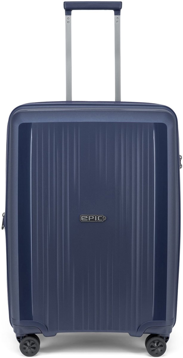 Epic Halo 4 wielen Trolley 65 cm met uitbreidingsplooi - Harde bagage - TSA slot - peacot blue